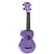 UKULELE SOPRANO SERIE RAINBOW ROXO - Imagem 2