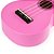 UKULELE SOPRANO SERIE RAINBOW ROSA - Imagem 4