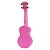 UKULELE SOPRANO SERIE RAINBOW ROSA - Imagem 2