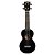 UKULELE SOPRANO SERIE RAINBOW PRETO - Imagem 1