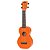 UKULELE SOPRANO SERIE RAINBOW LARANJA - Imagem 3