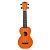 UKULELE SOPRANO SERIE RAINBOW LARANJA - Imagem 1