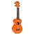 UKULELE SOPRANO SERIE RAINBOW LARANJA - Imagem 2