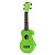 UKULELE SOPRANO SERIE RAINBOW VERDE - Imagem 2