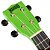 UKULELE SOPRANO SERIE RAINBOW VERDE - Imagem 8