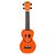 Ukulele Soprano - Série Smile  - Laranja - Imagem 1