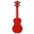 Ukulele Soprano Serie Smile  - Vermelho - Imagem 4