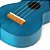 Ukulele Soprano Natural - Azul Transparente - Série Kahiko - Imagem 6