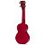 Ukulele Soprano Natural Vermelho Transparente - Série Kahiko - Imagem 4