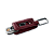Estojo em pele para chave - 911/Cayenne/Panamera/Taycan - Bordo - Imagem 1