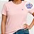 Camiseta Bordada Oficial Téo & O Mini Mundo - Rosa Bebê - Imagem 1