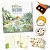 Livro Téo & O Mini Mundo - Viver é um risco + Pins + Papéis de Carta - Imagem 1