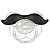 CHUPETA BIGODE - Imagem 1
