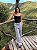 Calça Pantalona Cordinha Listrada - Imagem 3