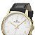 Relógio Masculino Champion Casual Dourado Pulseira Preta - Imagem 2