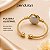 Relógio Feminino Mini Dourado Analógico Pulseira Ajustável - Imagem 4