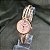 Relógio Feminino Dourado Rose Pulseira Com Pedras Redondo - Imagem 6