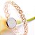 Relógio De Pulso Feminino Dourado Pequeno Quartz Analógico - Imagem 3