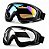 Kit 2 Óculos Jet Ski Snowboard Paintball Esqui Proteção Uv - Imagem 1
