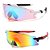 Kit 2 Óculos Marculino Feminino Bike Corrida Ciclismo UV400 - Imagem 1