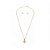 Relógio Feminino Condor Dourado Pequeno Kit Colar E Brincos - Imagem 4