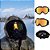 Kit 2 Óculos Uv Jet Ski Snowboard Esqui Motocross Paintball - Imagem 10
