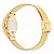 Relógio Feminino Condor Dourado Analógico Casual Mesh Luxo - Imagem 3