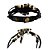 Relogio Feminino Dourado Pulseira De Couro Bracelete Vintage - Imagem 2