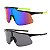 Kit Óculos Esportivos Corrida Bike Beach Tennis Proteção Uv400 - Imagem 1