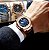 Relógio Casual Masculino Dourado Poedagar Pulseira Em Couro - Imagem 7