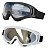 Kit 2 Óculos Snowboard Kitesurf Motocross Paintball Uv400 - Imagem 1