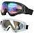 Kit 2 Óculos Esportivos Snowboard Kitesurf Motocross Uv400 - Imagem 1