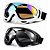 Kit Óculos Snowboard Esqui Kitesurf Motocross Proteção Uv400 - Imagem 1