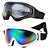 Kit Óculos Snowboard Esqui Kitesurf Motocross Proteção Uv400 - Imagem 1