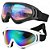 Kit 2 Óculos Esportivos Neve Snowboard Esqui Kitesurf Uv400 - Imagem 1