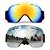 Kit 2 Óculos Esqui Snowboard Utv Jetski Neve Proteção Uv400 - Imagem 1