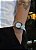 Relógio Prateado Analógico Masculino Casual Aço Inox Luxo - Imagem 5