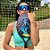 Óculos Esportivo Corrida Beach Tennis Ciclismo Vôlei UV 400 - Imagem 7