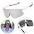 Óculos De Sol Pace Corrida Beach Ciclismo UV400 + Clip Grau - Imagem 1