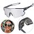 Óculos De Sol Pace Corrida Ciclismo Proteção UV + Clip Grau - Imagem 1