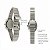 Relógio Feminino Analógico Oval Mini Social Casual Luxo Inox - Imagem 6