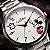 Relógio Prateado Luxo Feminino Condor Disney Mickey Silver - Imagem 2
