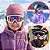 Óculos Infantil Snowboard Criança Ski Neve Proteção UV 400 - Imagem 1
