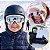 Óculos Infantil Snowboard Ski Neve Criança Proteção UV 400 - Imagem 1