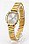 Relógio Feminino Dourado Analógico Quadrado Social Mini Inox - Imagem 11