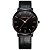 Relógio Masculino Casual Ultra Fino De Luxo Analógico Preto - Imagem 2