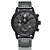 Relógio Masculino Original Curren Pulseira De Couro Aço Inox - Imagem 1