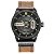 Relógio Masculino Original Curren Pulseira Couro Cronógrafo - Imagem 1