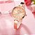 Relógio Feminino Dourado De Pulso Curren Pulseira Metálica - Imagem 8
