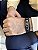 Pulseira Masculina Preta E Azul Com Fecho Moda Estilo - Imagem 3